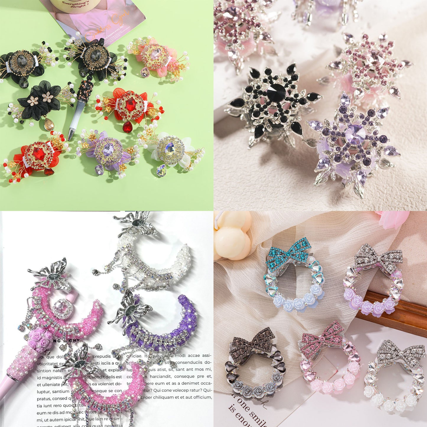 C ( 🔥Most Popular ) Fancy Beads Bag for Beaded Pen- Open in live