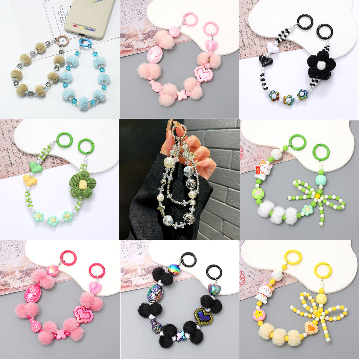 D【Best Seller】Key/Phone Chain Lucky Bag- Open in live