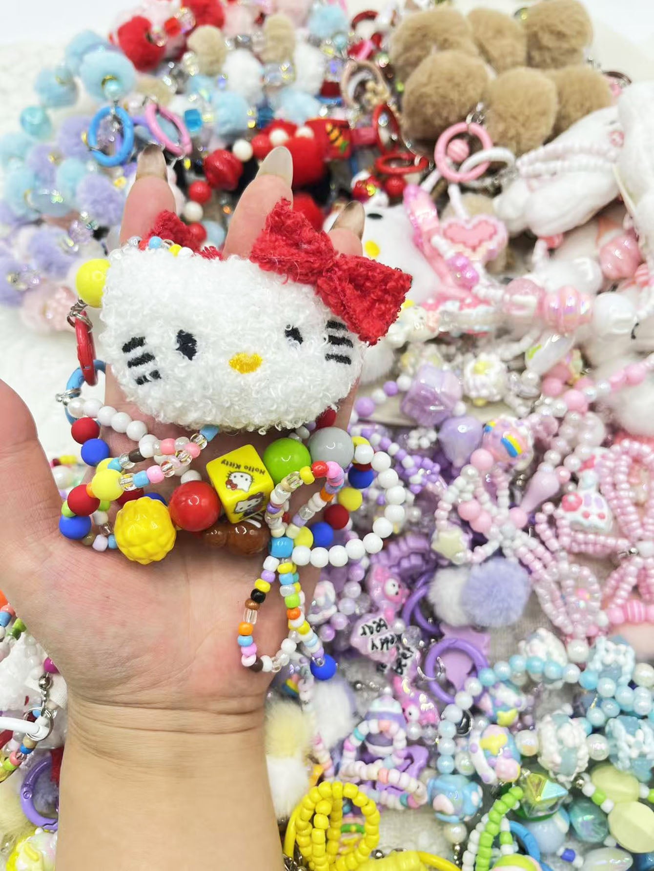 D【Best Seller】Key/Phone Chain Lucky Bag- Open in live