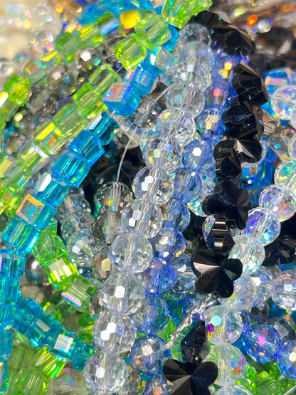 A ( 🔥New arrivals🔥 ) Crystal beads -Bling Bling bags for bracelets and phone chains - Open in live