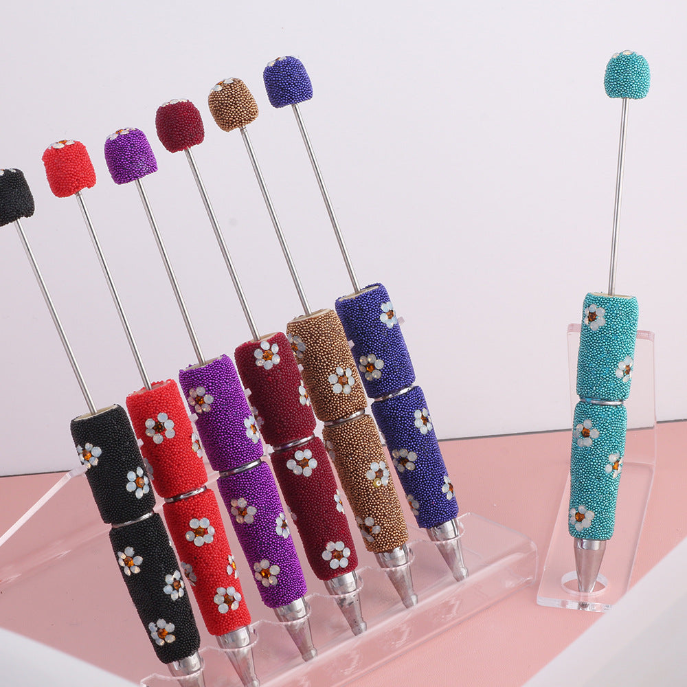 F【Best match】DIY Beadable Rhinestone Shinning Pen（Purchased separately and not shipped）