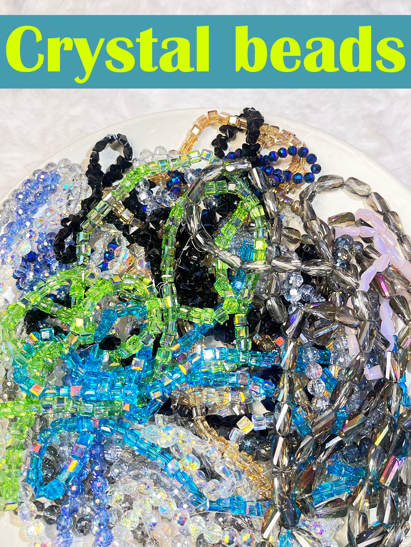 A ( 🔥New arrivals🔥 ) Crystal beads -Bling Bling bags for bracelets and phone chains - Open in live